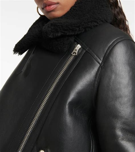 acne studios velocite shearling jacket dupe
